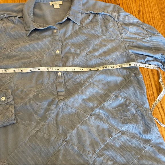 SUNDANCE Stowe Patchwork Popover size L gently used condition see photos - Picture 3 of 7